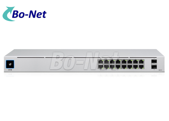 18W Cisco Gigabit Switch UniFi 16 RJ45 Port PoE Gen2 USW-16-POE With 802.3af/at